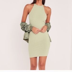 Carli Bybel x Missguided ribbed bodycon dress
